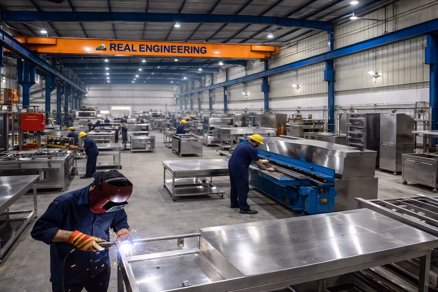 Real Engineering fabrication facility