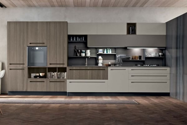 Italian Modular kitchen design in Noida